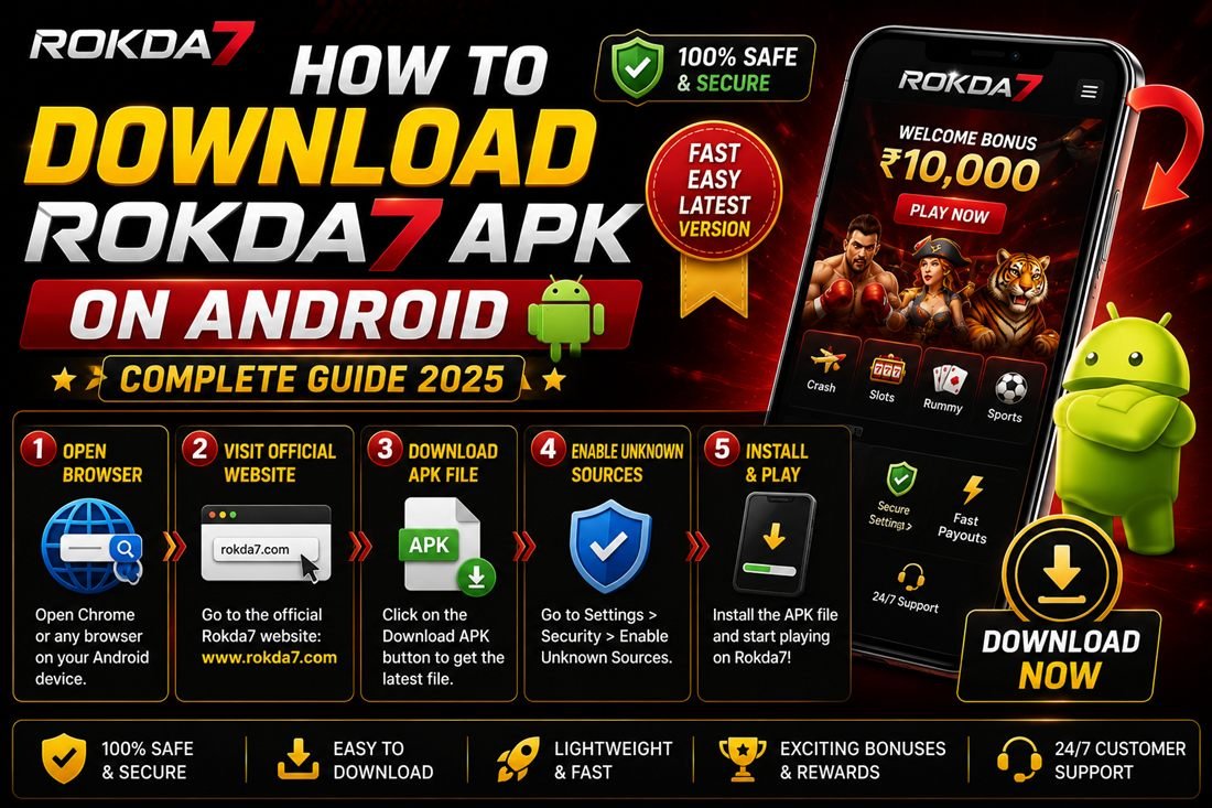 How to download the rokda7 APK